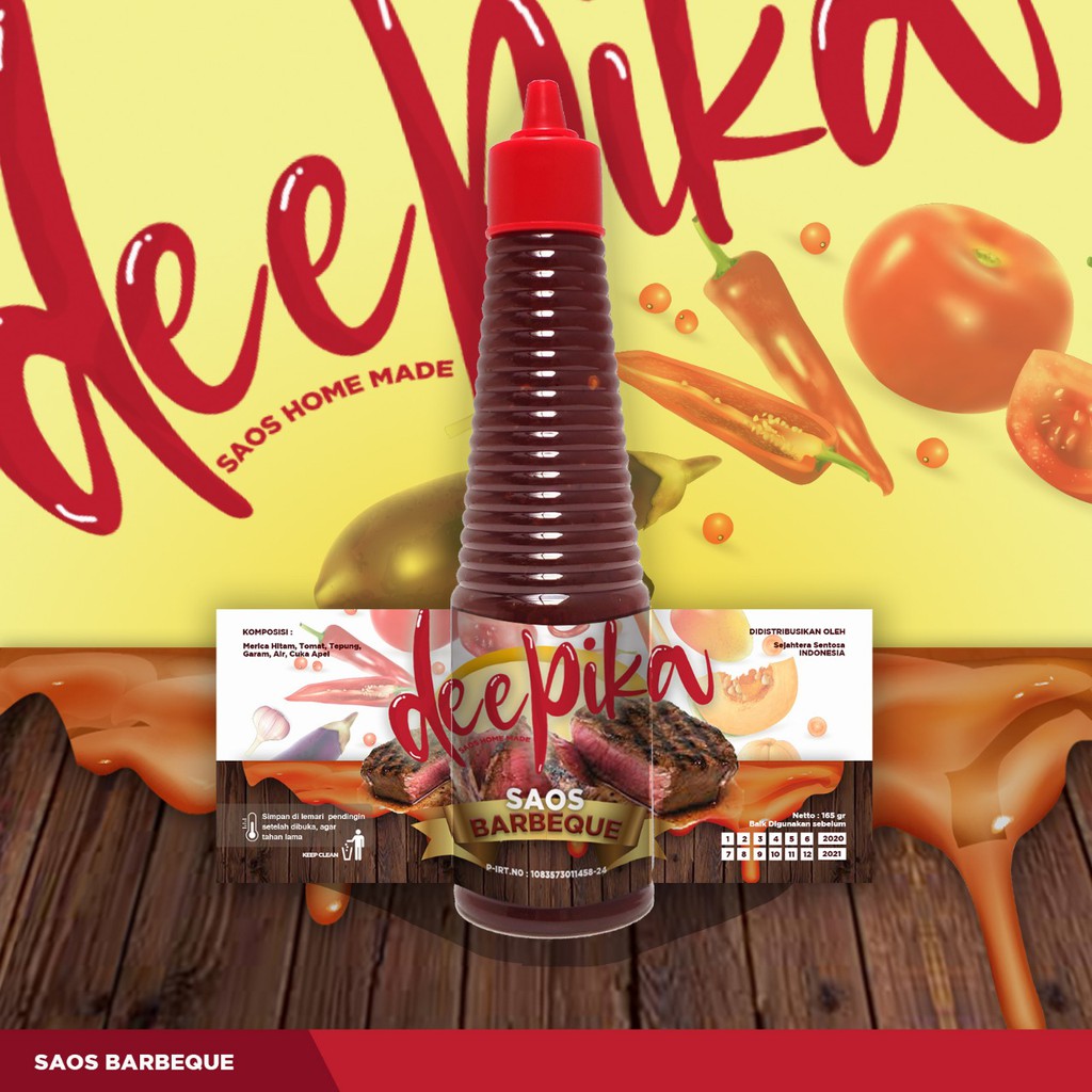 

Saus Barbeque DeePika - Saos Barbeque