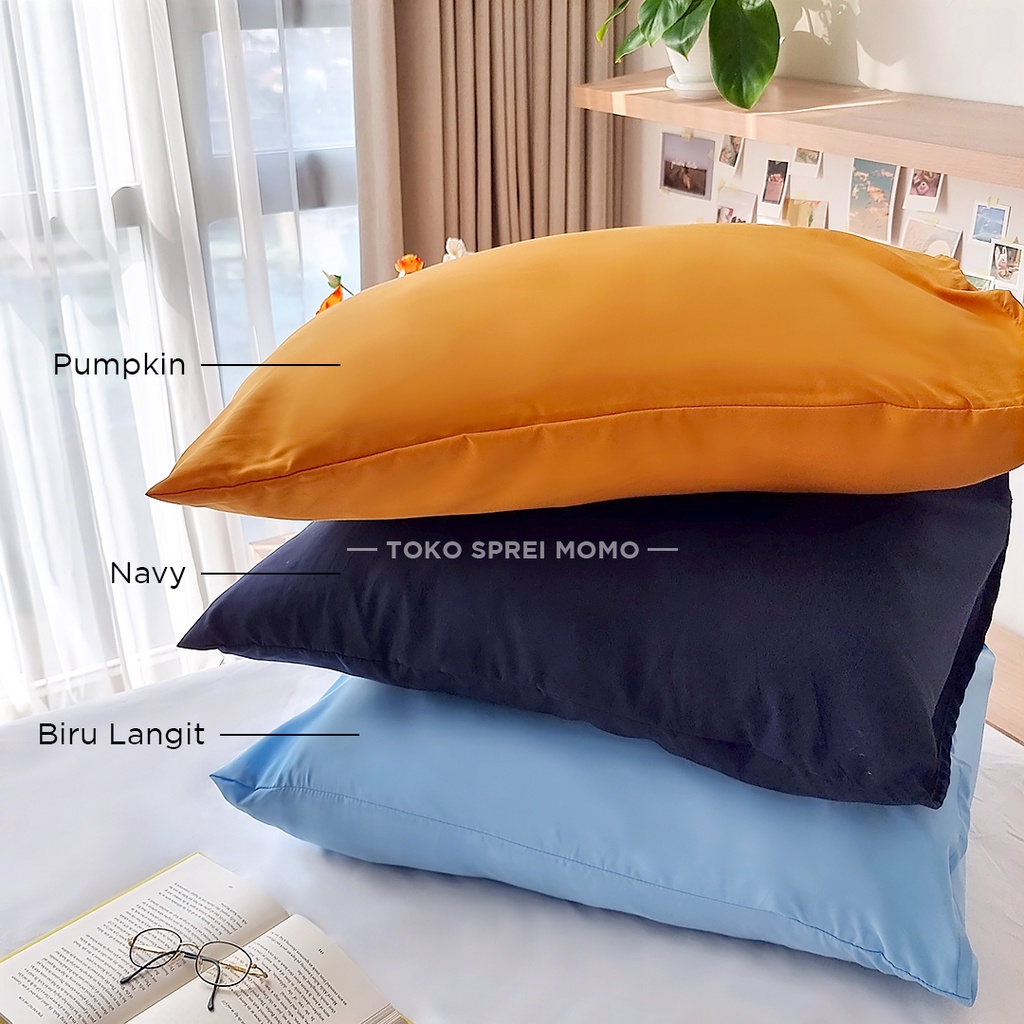 Sarung Bantal / Guling - Microtex [SPREI MOMO]