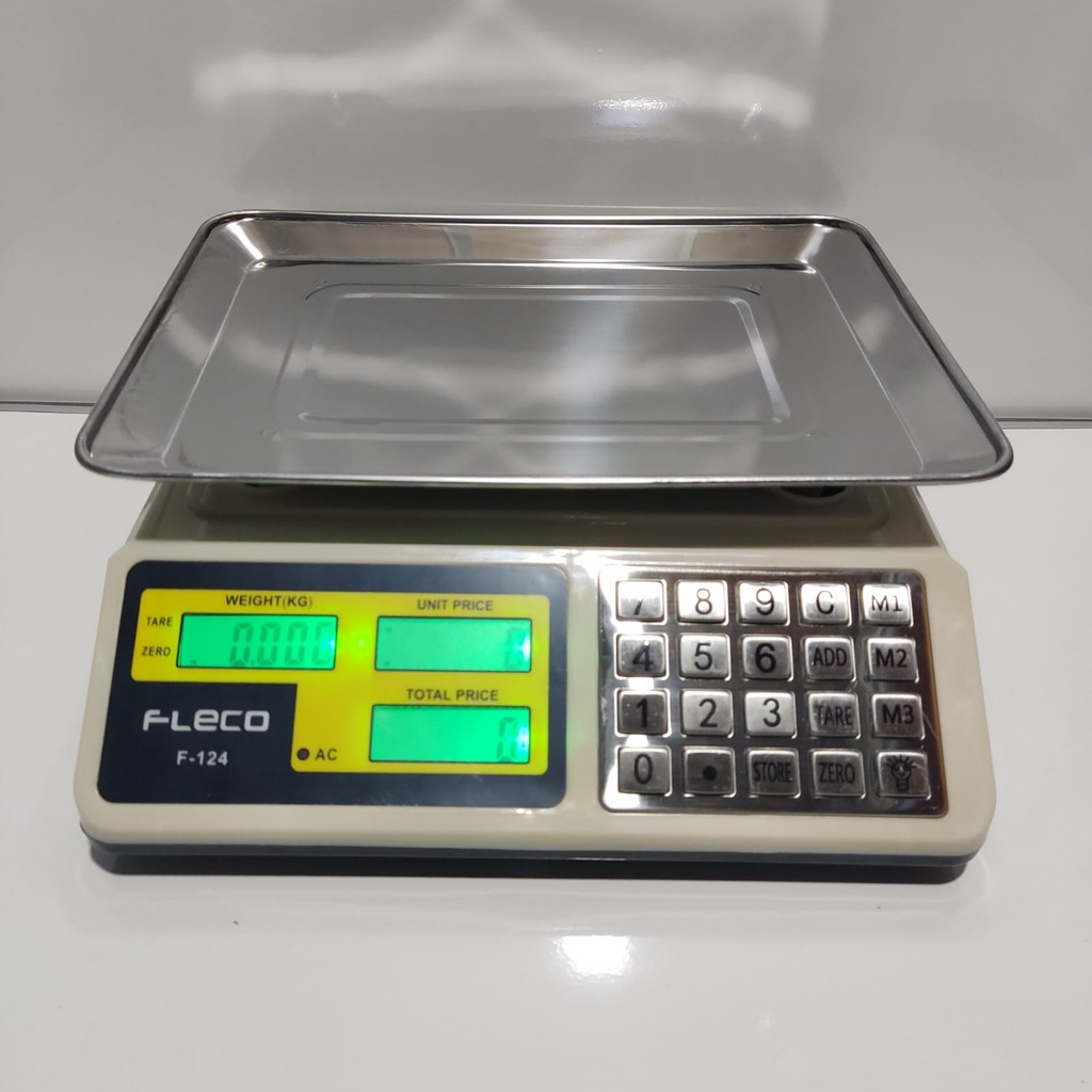 TIMBANGAN BESAR DIGITAL FLECO F-124 TIMBANGAN BUAH/TIMBANGAN LOUNDRY/TIMBANGAN SERBAGUNA