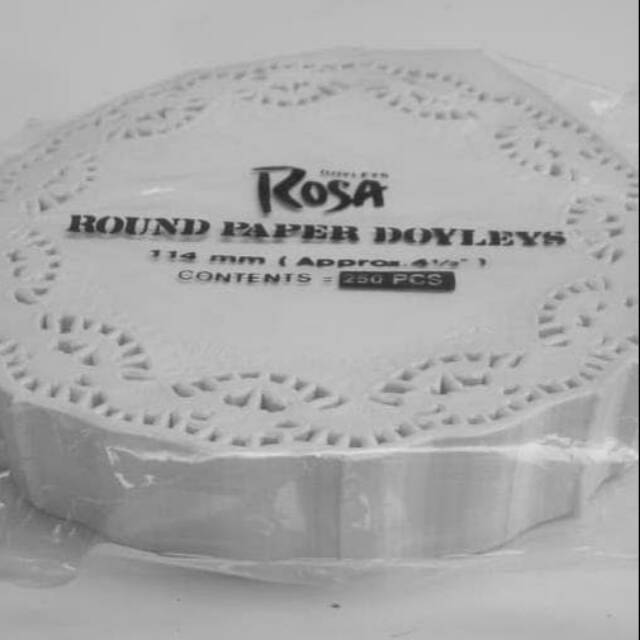 

Round paper alas toples 250pc