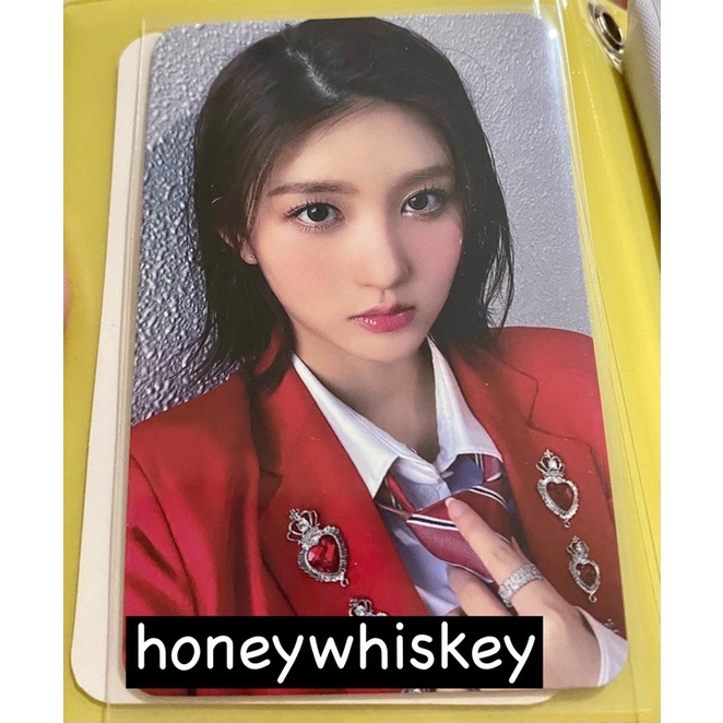 ive gaeul mokket pc love dive benefit lodi mokket gaeul photocard