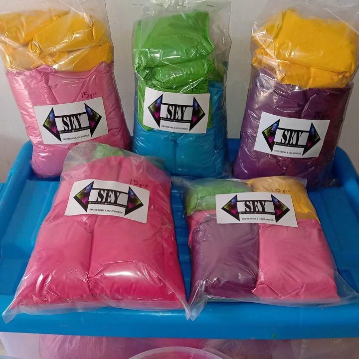 

Tepung Warna , Holi Powder , Holypowder , Bubuk Warna Color run / Holi Powder / Holipowder