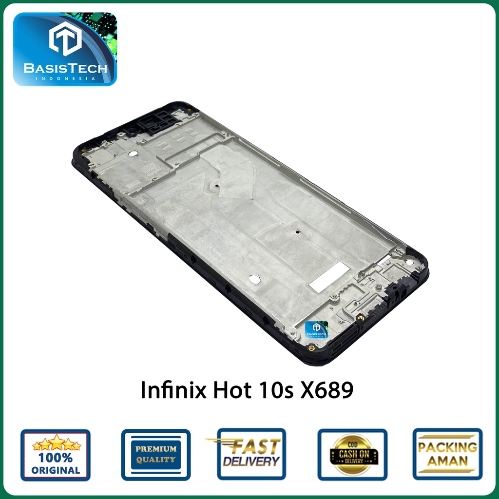 FRAME TATAKAN LCD INFINIX HOT 10s X689 ORIGINAL QUALITY