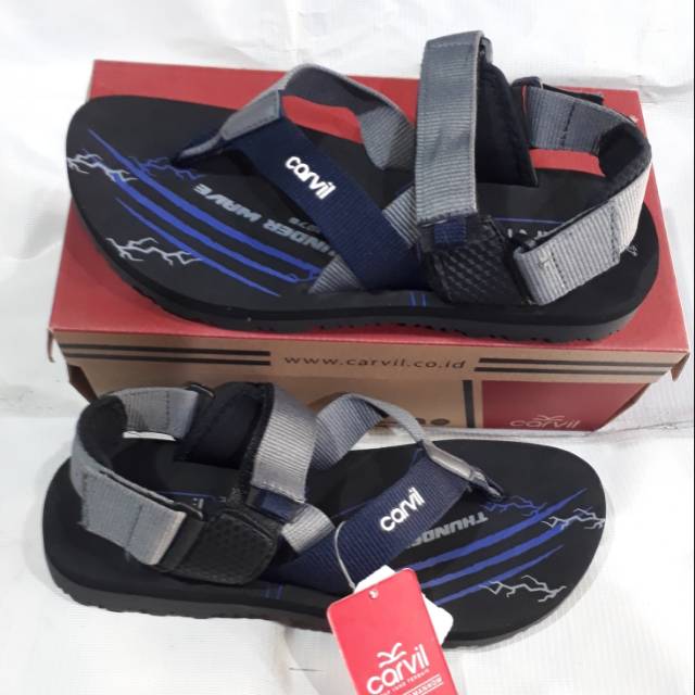 Sandal gunung jepit pria Carvil original