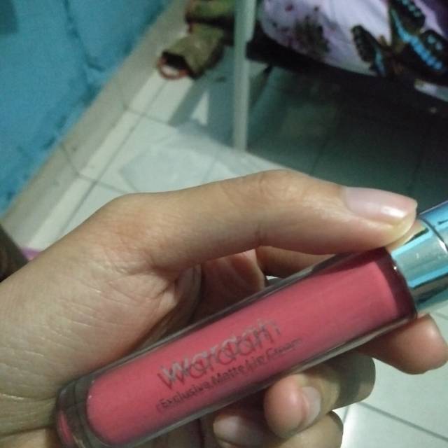 Wardah exclusive matte lip cream no 5