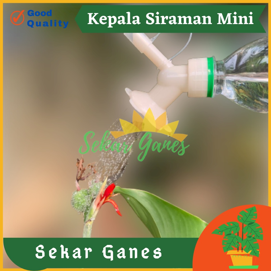 ALAT SIRAM MINI 2 in 1 Alat Siram Tanaman Kepala Ganda Penyiram Tanaman Botol Dual Mode Alat Siram Tanaman Bunga Bawang Merah Semprot Otomatis Mini Alat Penyiram Tanaman Bunga Berkebun Pertanian - Tanaman Bunga Kepala Ganda Bahan Plastik Termurah