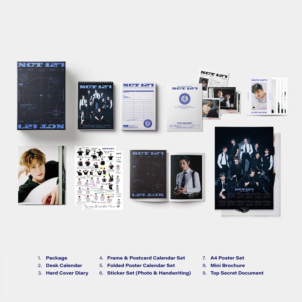 Sharing NCT 127 2021 Season's Greetings