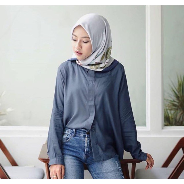 Produk Terbaik - Kemeja Monalisa Polos