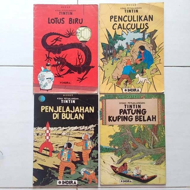 Komik Tintin Indira Harga Satuan Shopee Indonesia