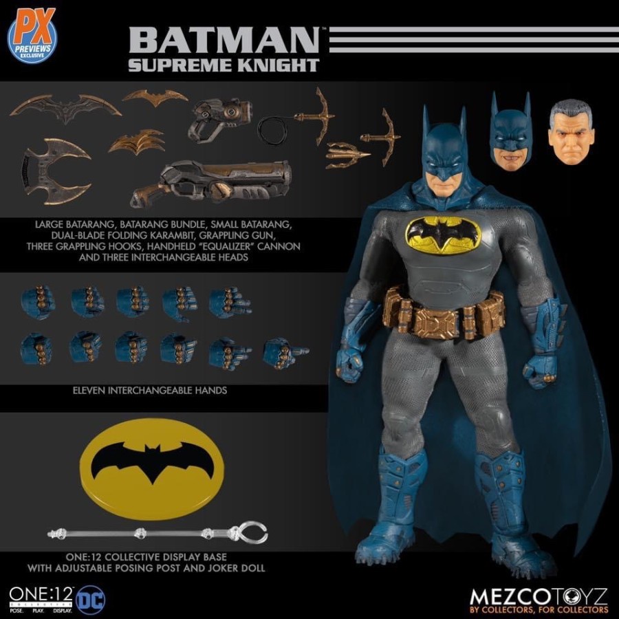 Mezco One:12 Batman Supreme Knight PX