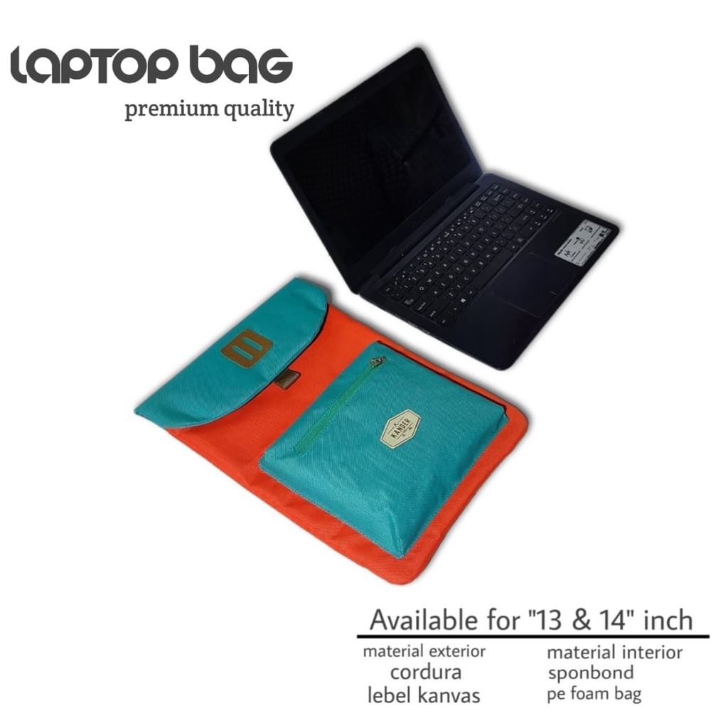 Tas laptop +Pouch Case Pelindung Aksesoris Kekinian Pria Wanita Terbaru Laptop 13 14 15 inch Lenovo asus Acer Hp Murah Jabodetabek