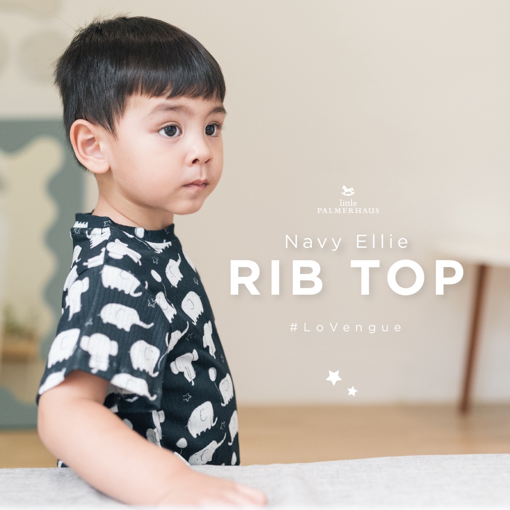 Little Palmerhaus - Rib Top - Kaos Anak - Atasan Anak &amp; Bayi Unisex