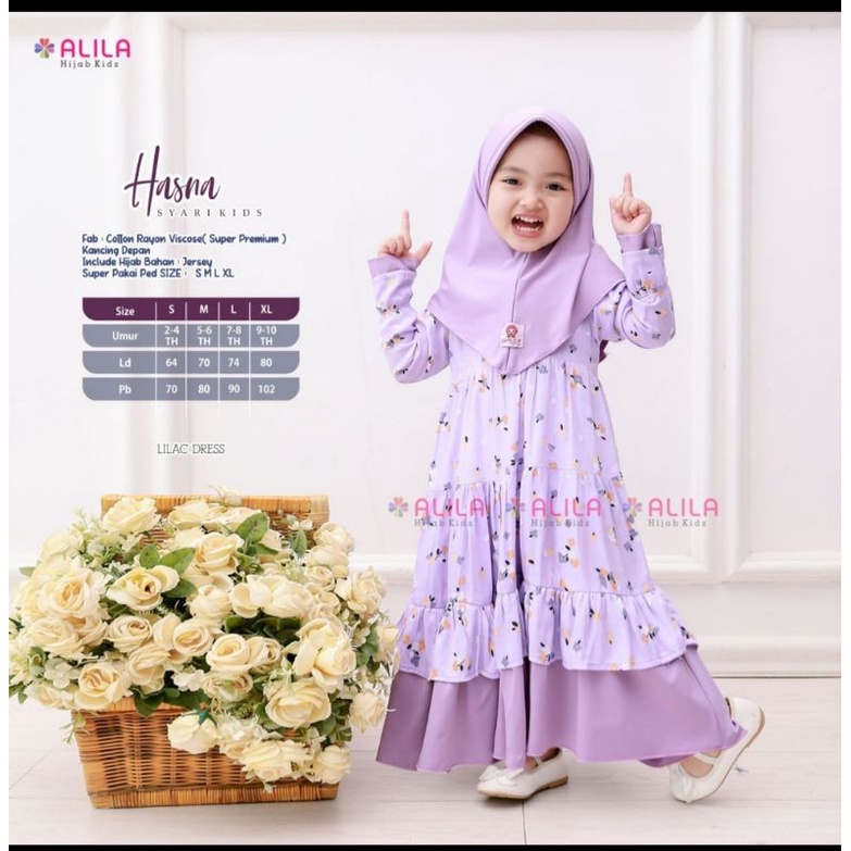 hasna syari kids ori by alila