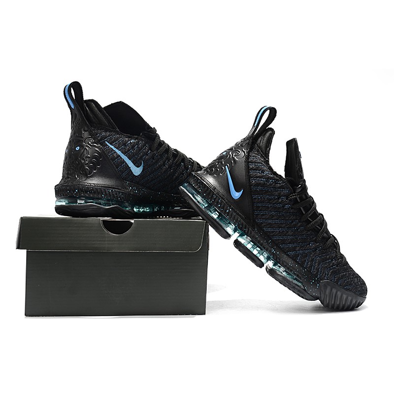 NIKE LEBRON 16 BLACK BLUE