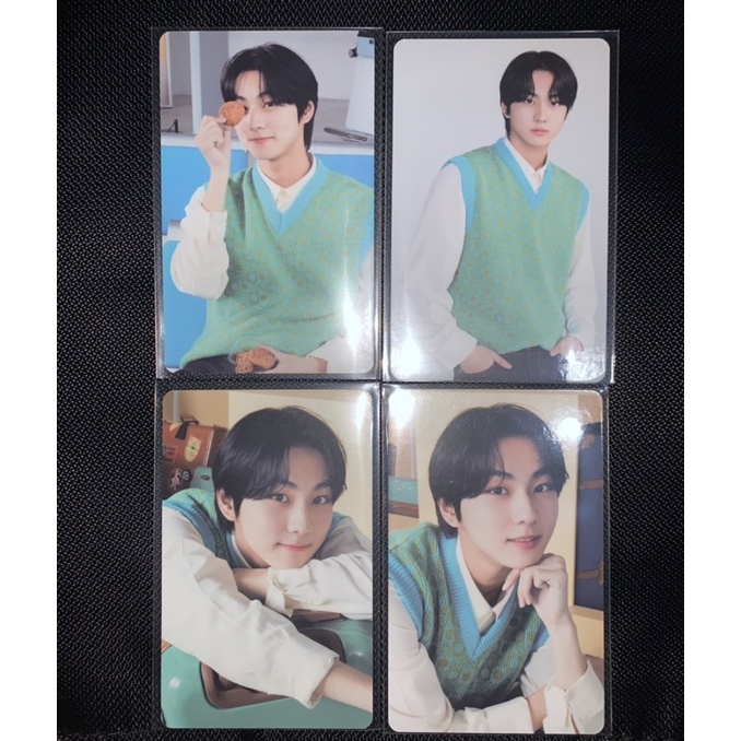 pc tc trading card fanmeet companion jungwon enhypen holo ody chary selca