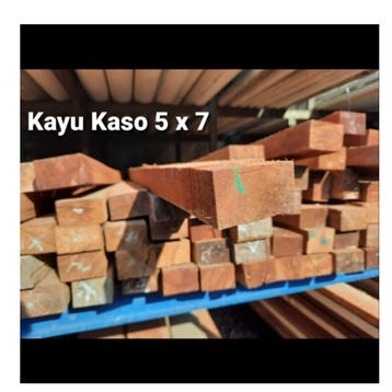 kayu kaso MERANTI 5x7 / kayu balok 5X7 PER IKAT JAKARTA & TANGERANG