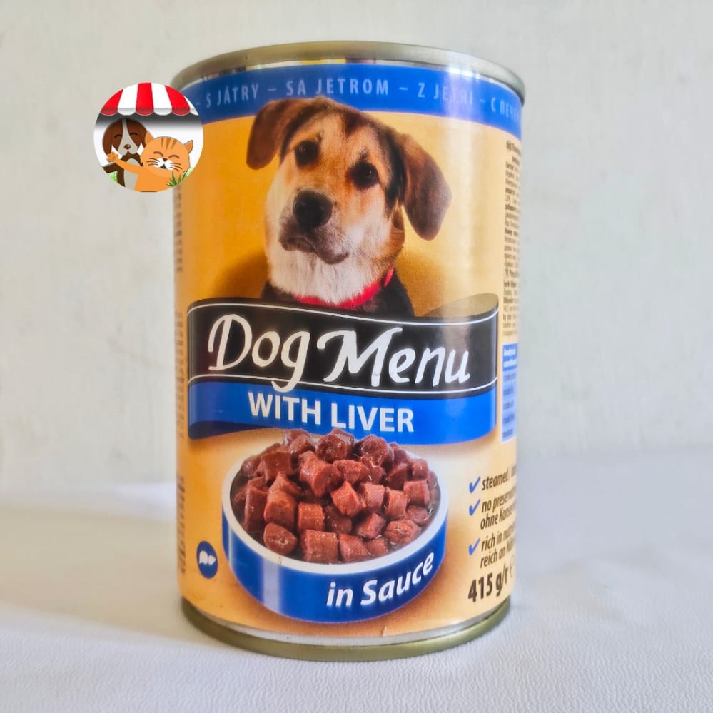 Dog Menue Menu Makanan Anjing Kaleng Basah Wet Food All Variant 415gr
