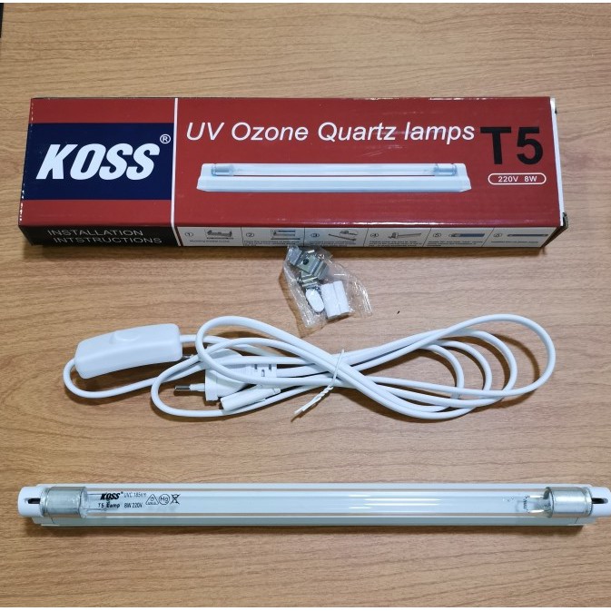 Lampu UV Ozone Sterillizer / T5 UVC Ozon 8w