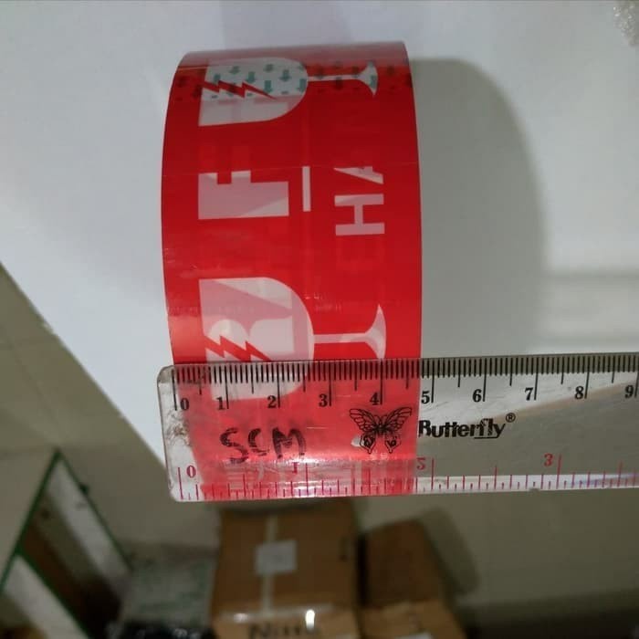 

perekat-pengikat- opp lakban fragile 2" 48mmx50m goldland - putih -pengikat-perekat.