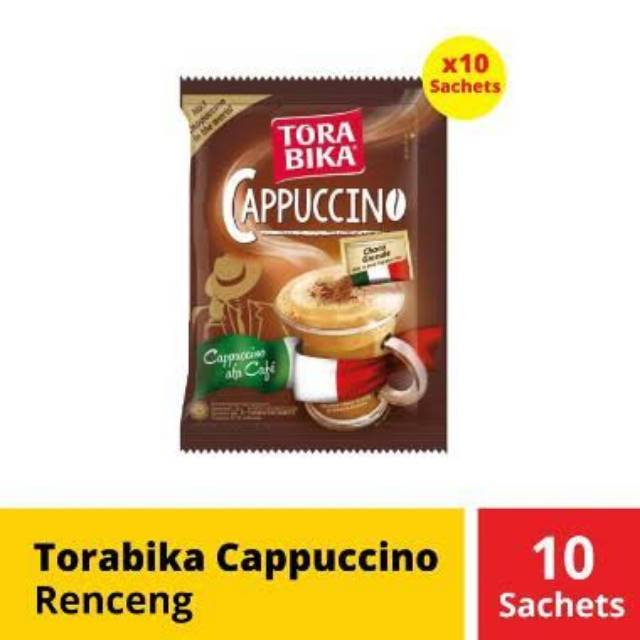 

Tora Bika Cappuccino 1 Renceng ( 10 Sachet @ 25g ) Kopi Torabika Murah