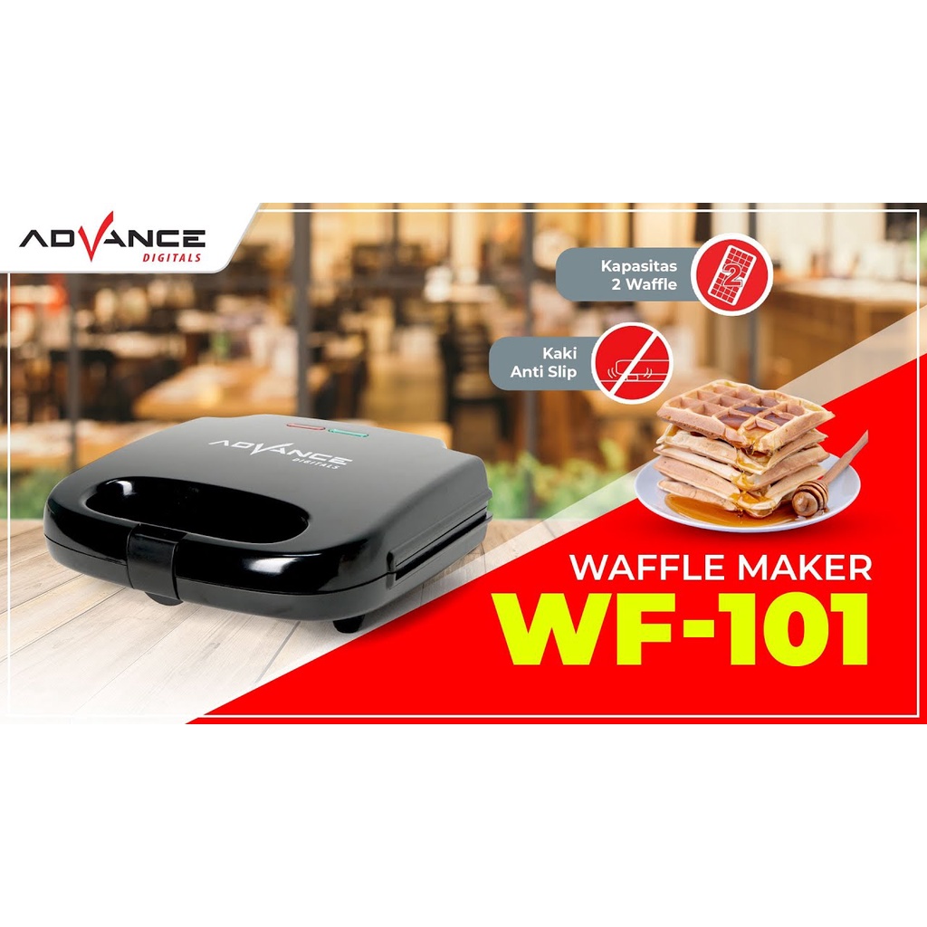 [READY] SPECIAL WAFFLE MAKER ADVANCE WF 101 / ALAT PEMBUAT WAFFLE PRAKTIS WF 101