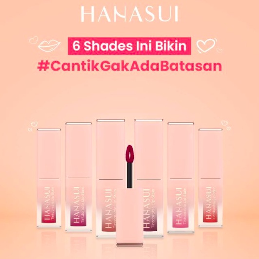 Hanasui Tintdorable Lip Stain | Liptint lipstik Tint