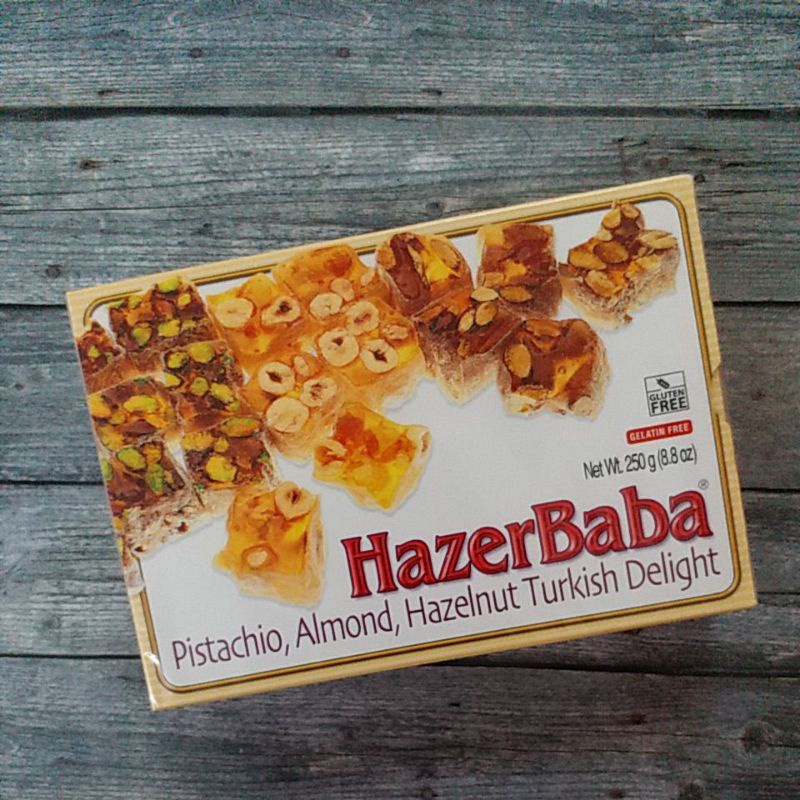 

Hazur Baba Pistachio Almond Hazelnut Turkish Delight Manisan Turki