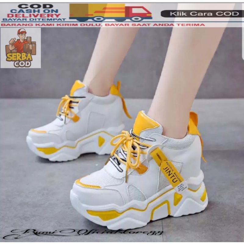 TmO - 8.8 Sale sepatu wanita sneakers fashion women Jintu Style Korean