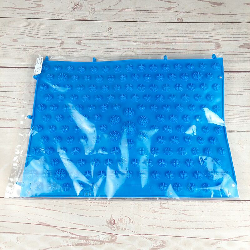 Dedomon Matras Pijat Refleksi Kaki Yoga Foot Massage Pad - D3046 - Blue