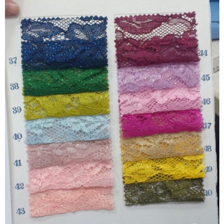 bahan brokat cornely Glitter non gliter