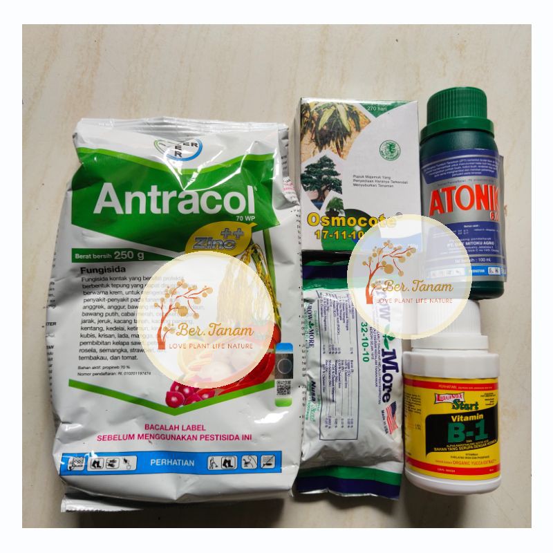 LENGKAP  Antracol Dekastar B1 anti stress Grow more atonik pupuk khusus