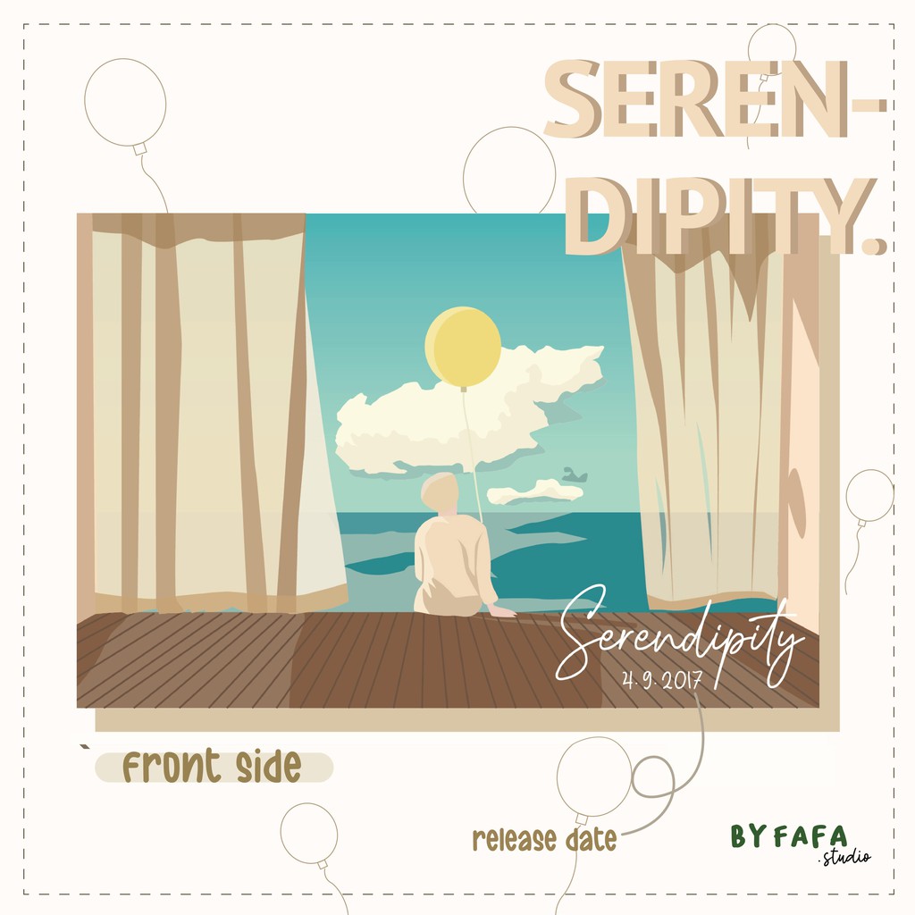 

serendipity postcard