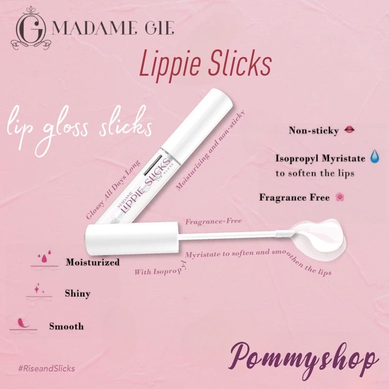 Madame Gie Madame Lippie Slicks | Lip Gloss Slick