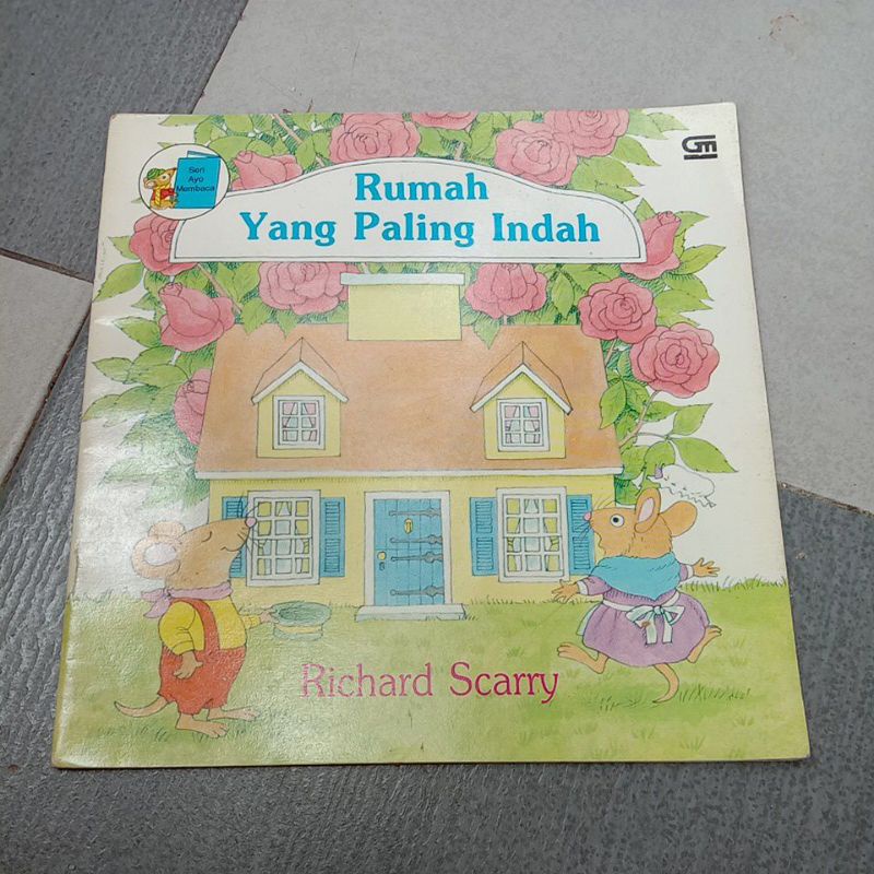 Richard scarry,Rumah yang paling indah preloved very good cond