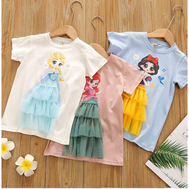 [COD] DRESS ANAK PEREMPUAN AFLIKASI RENDA 1-6 TAHUN TERLARIS