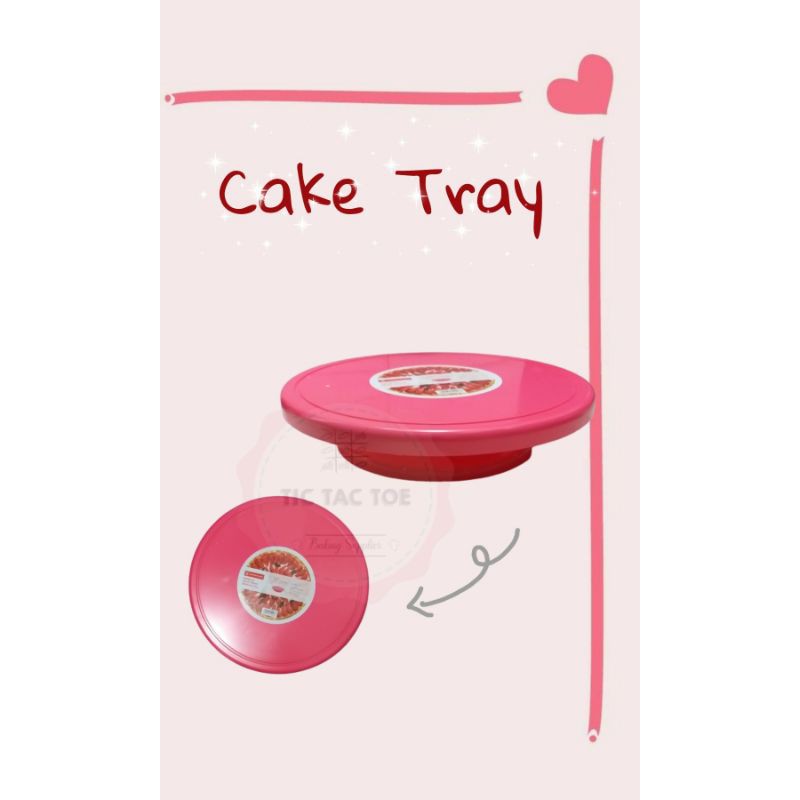 Rotary Cake Tray, Meja putar, meja putar penghias kue