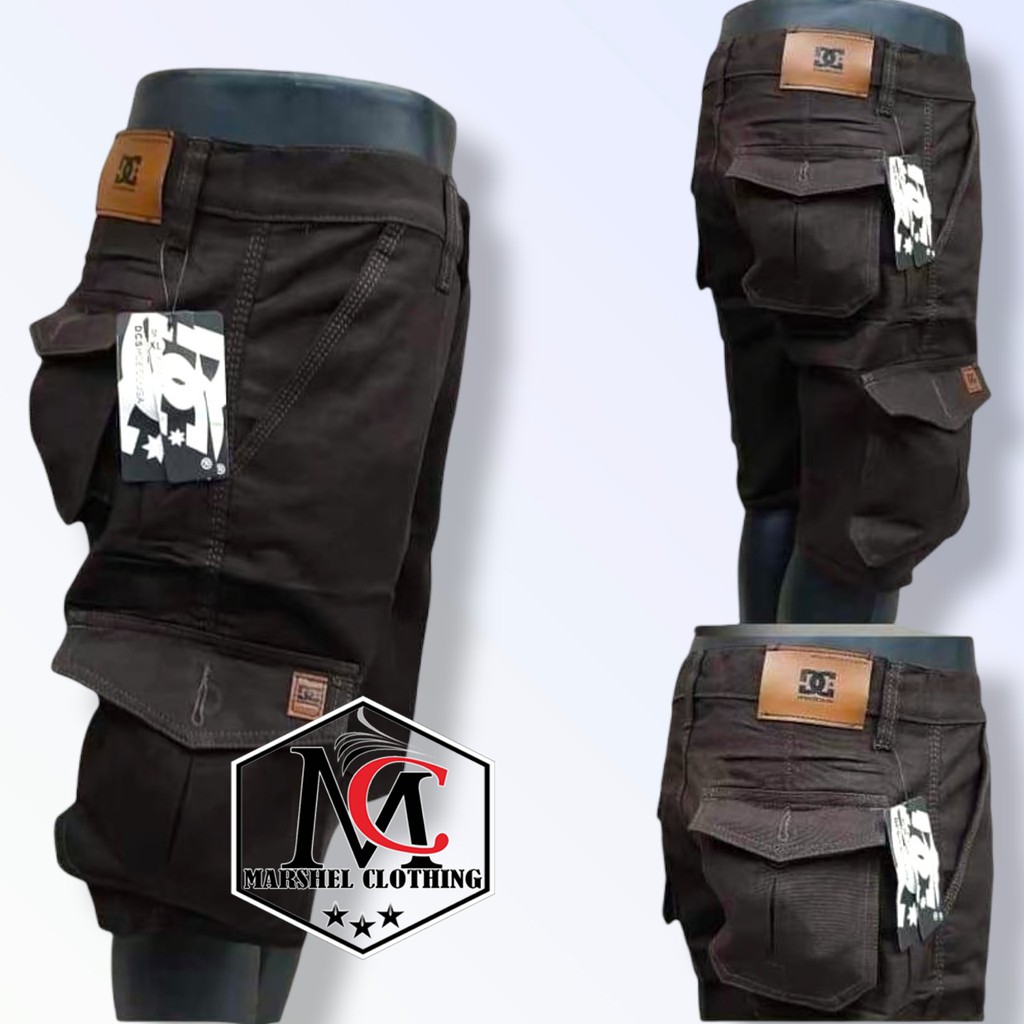 RCL - Celana Pendek Pria Cargo Jumbo - Celana Kargo Pria - Celana Pdl Pendek Size 33-44