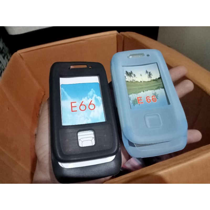 silikon case Nokia e66