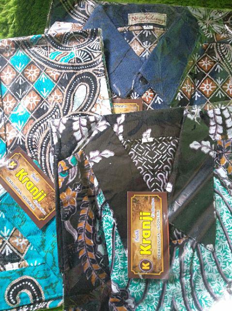 Kemeja Batik Batik Pria Lengan Pendek Size M L Xl Xxl Seragam Murah Berkualitas Batikpekalongan