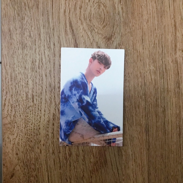 ATEEZ PHOTOCARD MINGI WAVE VERSION
