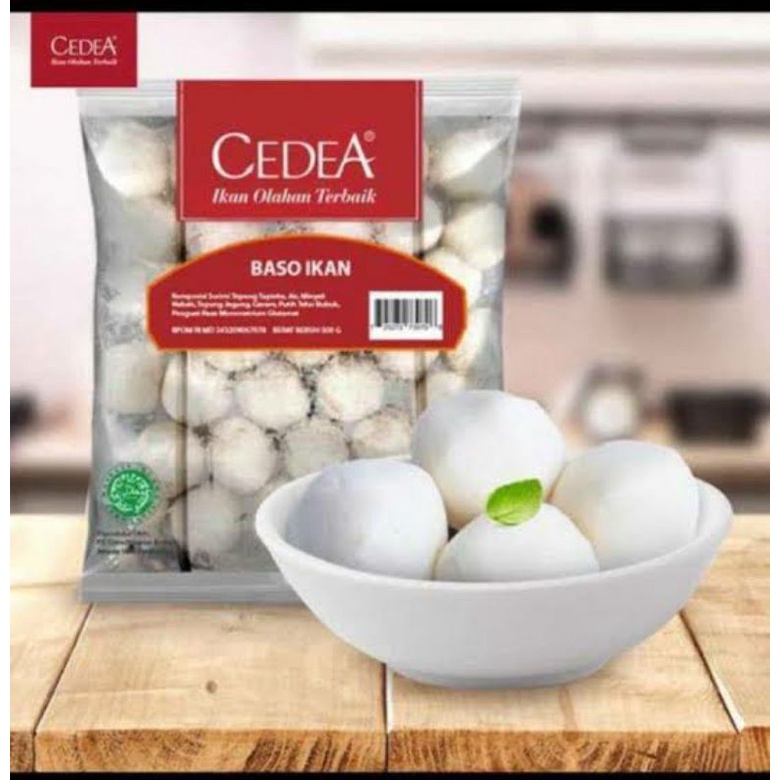 

CEDEA Fish Ball / Baso Ikan 500gr