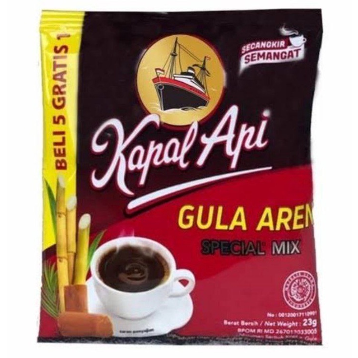 

KAPAL API MIX GULA AREN 12 SACHET murah banget