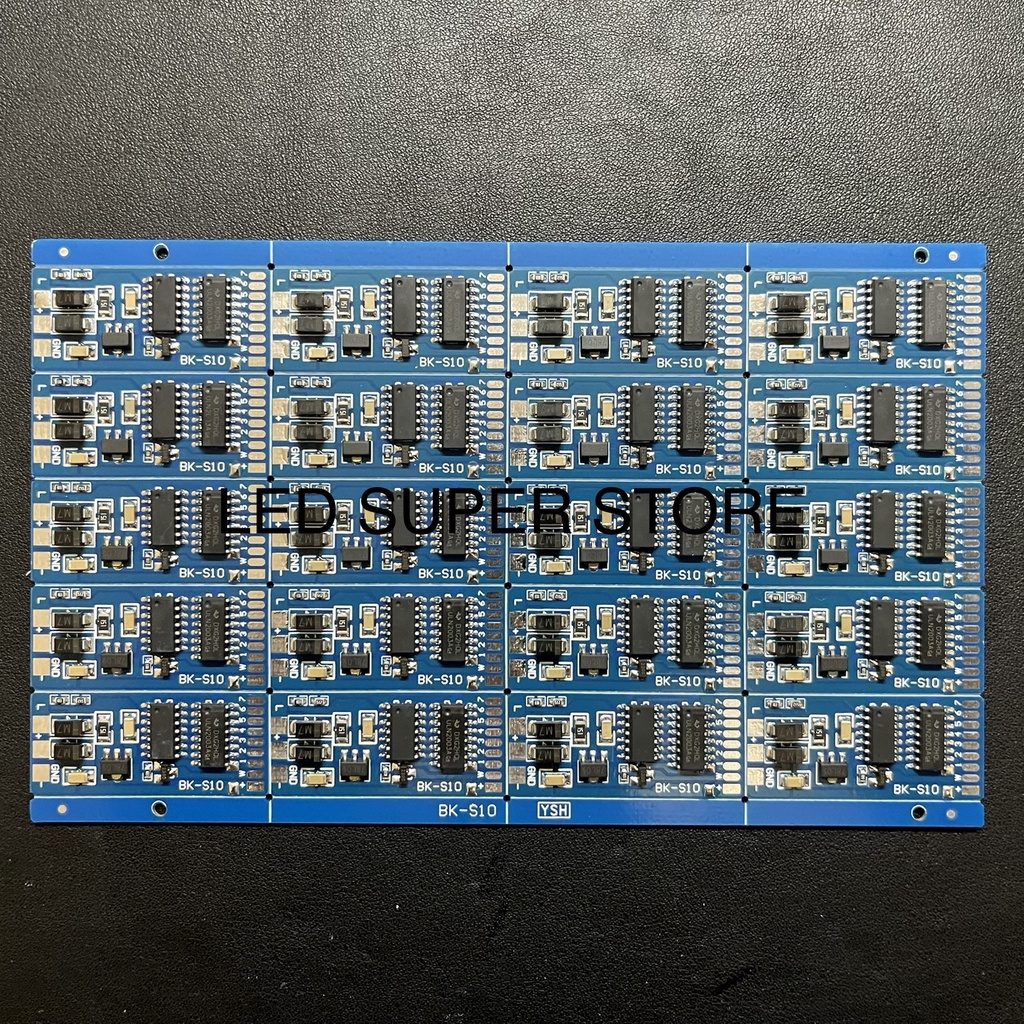 [ 20pc ] PCB Modul Kit DRL LED Tipe S10 Sein Mode Running 7 Jalur DC 12 Volt dan 24