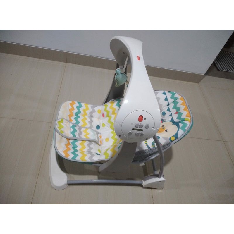 jual murah second bekas preloved ayunan bouncer fisher price