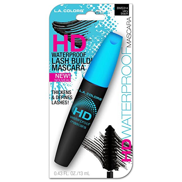 LA Colors HD Waterproof Lash Build Mascara