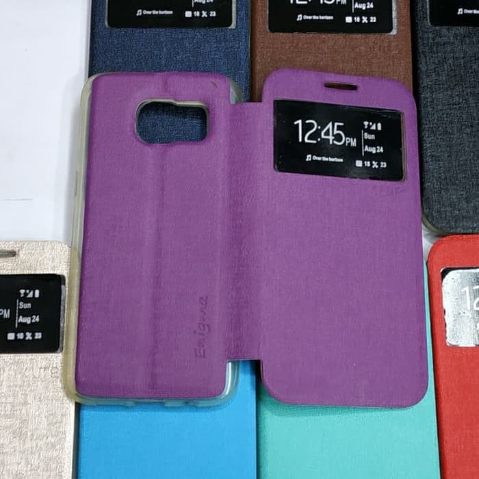 SAMSUNG S7 EDGE / G935S sarung flip cover ume/ sarung model buku