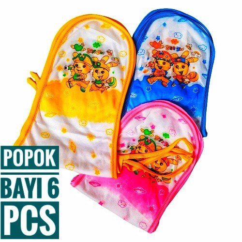 6 Pcs Popok Bayi Full Katun / Popok Bayi Newborn / Popok Bayi Katun Murah Popok tali / popok motif