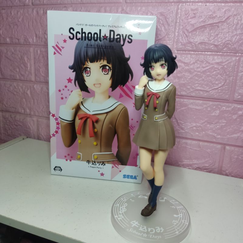 Action Figure bang dream Rimi Ushigome Poppin Party bandori BIB Sega