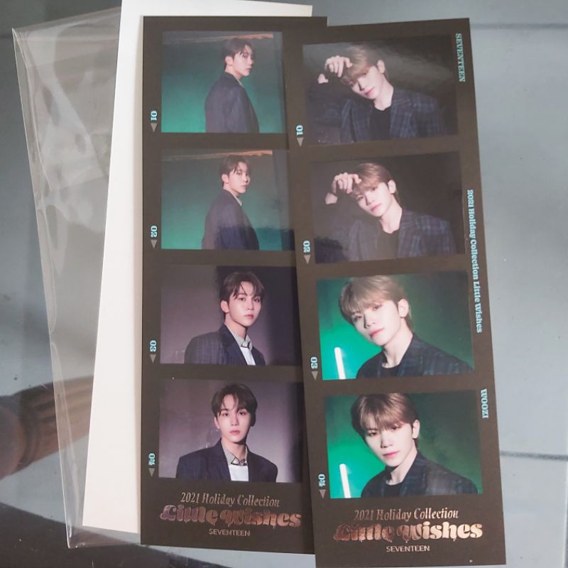 Little Wishes 4 cuts photo SEVENTEEN (Woozi DK Seungkwan)