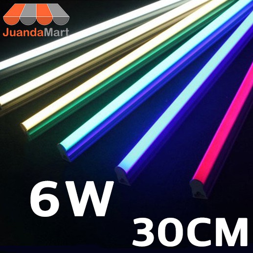 Paket 1 Lampu TL T5 Bonus Saklar On Off Tinggal Pakai T5 LED NEON 30cm 60cm 90cm 120cm